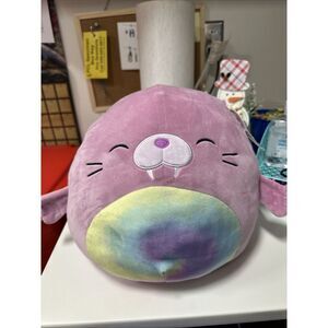 Squishmallows Rou the‎ Pink Walrus 11" Inch Plush Toy FTM Squishmallow NWT NEW